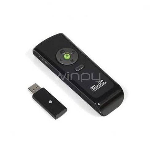 Puntero láser integrado Klip Xtreme KPS-010 - (Control remoto para presentaciones - 5 botones - RF)