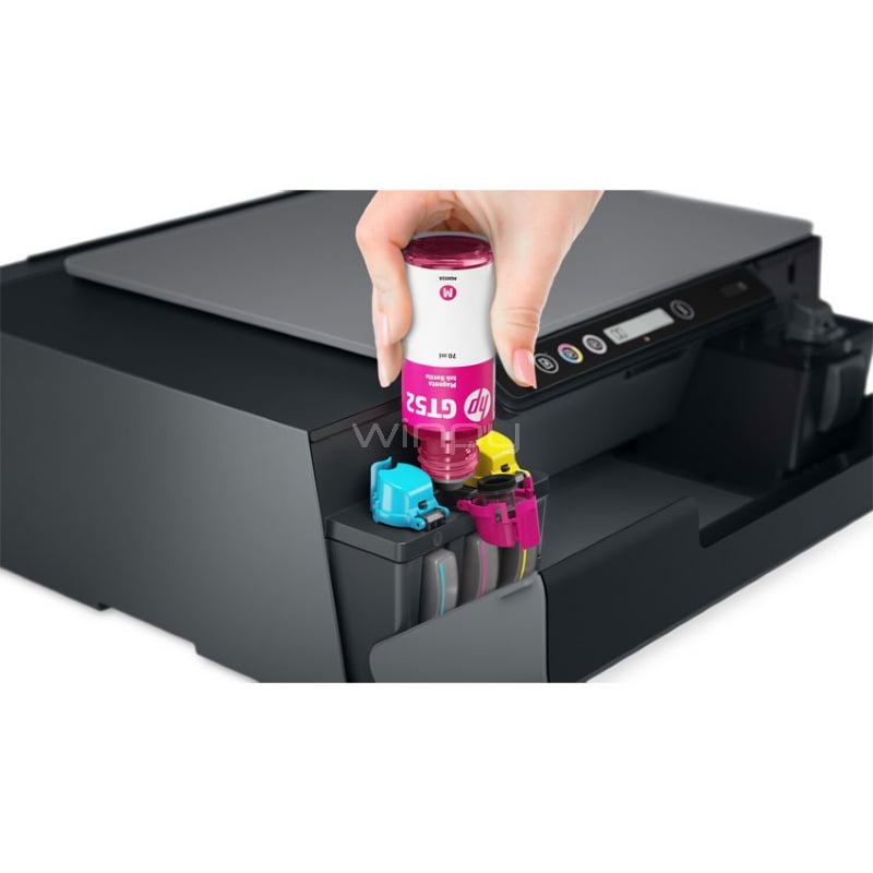 multifuncional hp smart tank 500 (color, 11ppm, 1200dpi, usb)