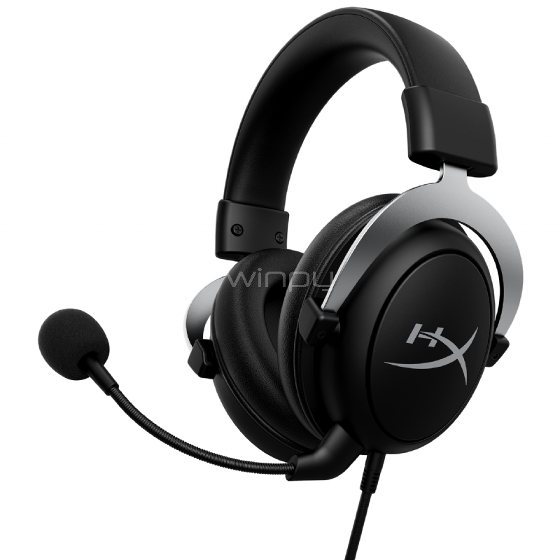 Audífonos Gamer HyperX CloudX Xbox (Driver 53mm, 15Hz-25.000Hz, Micrófono, Jack 3.5mm, Negro)