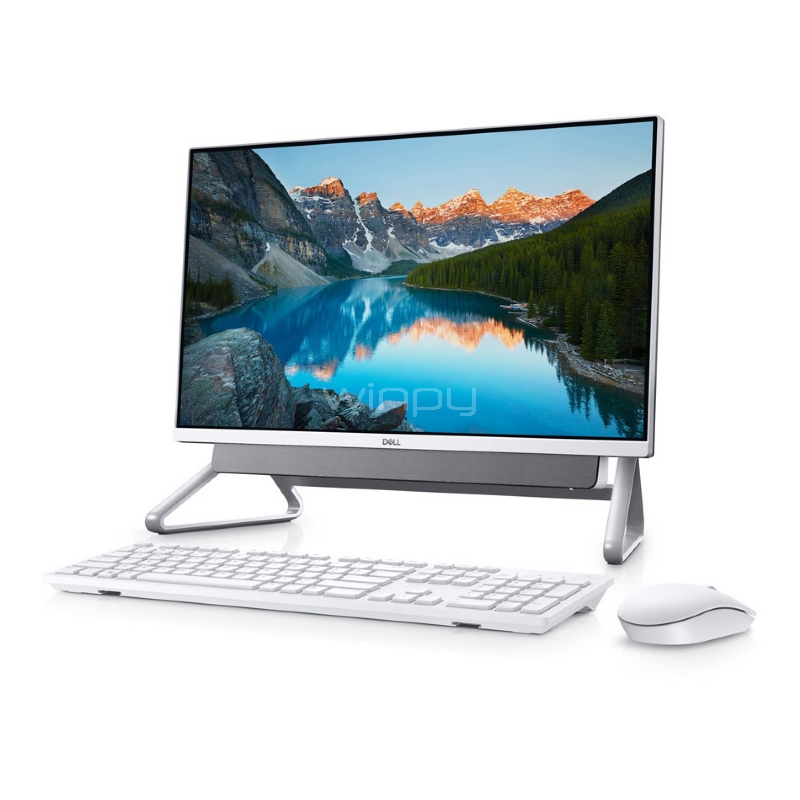 All in One Dell Inspiron 5400 de 23.8“ Táctil (i5-1135G7, 12GB RAM, 256GB SSD+1TB, Win10, Plateado)