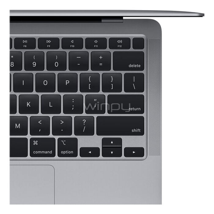 Apple MacBook Air Chip M1 de 13.3“ (con pantalla Retina, finales de 2020, gris espacial)