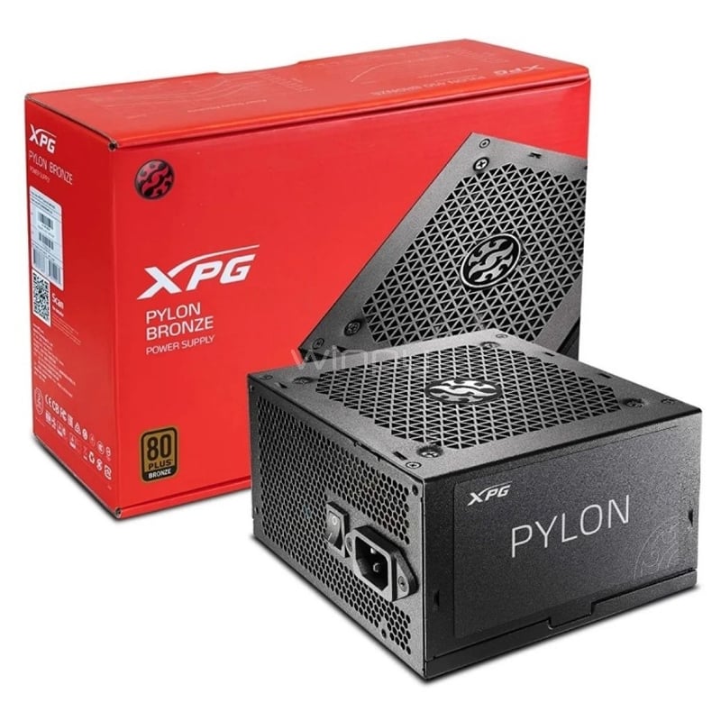 Fuente de Poder Xpg Pylon de 550 Watts (Certificado 80+ Bronze, ATX)