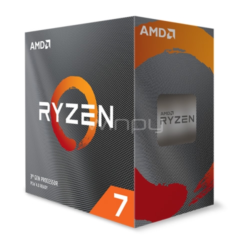Procesador AMD Ryzen 7 3800XT (AM4, 8 Cores, 16 Hilos, 3.9/4.7GHz)