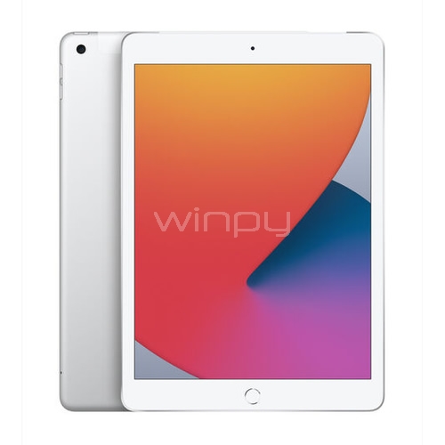 Apple iPad 2020 de 10.2“ (Wi-Fi, 128 GB, Silver)