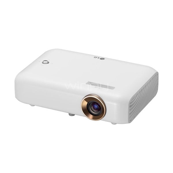 proyector portátil lg cinebeam ph510pg (rgb led, 510 lúmenes, 1280x720pix, batería)