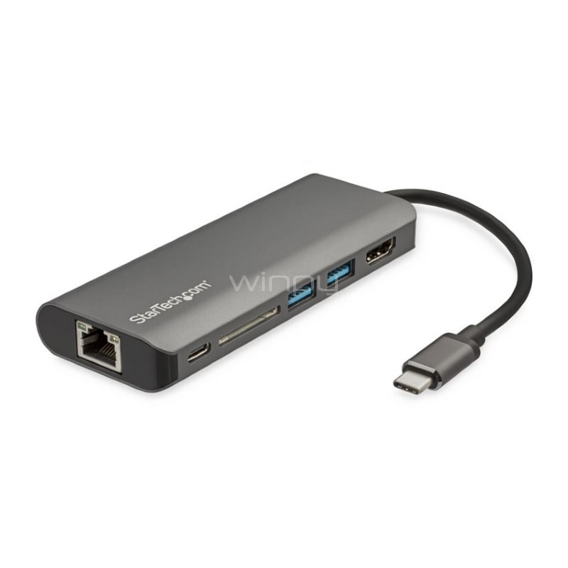 Adaptador Multipuertos USB-C Startech (USB Tipo C a HDMI de 4K)