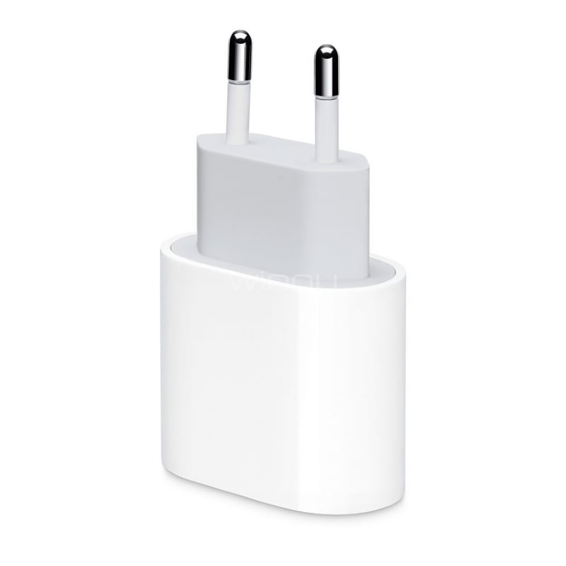 Cargador Apple 20 Watts (USB-C, Blanco)