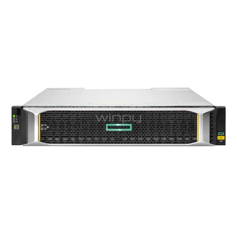 Almacenamiento HPE MSA 1060 de 24 Bahías (16Gb FC, SFF, RAID, Sin Discos)