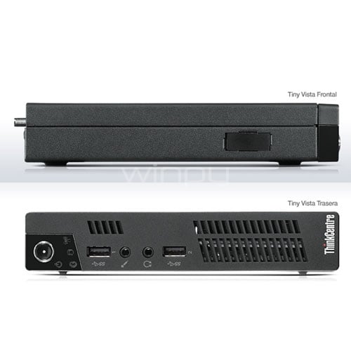 Mini PC Lenovo M73 Tiny (i3-4360T, 8GB RAM, 480GB SSD, Win10 Pro