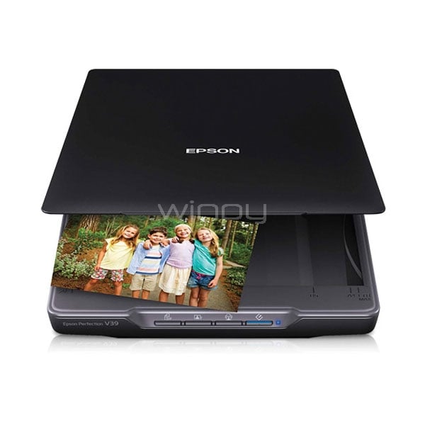 Escáner fotográfico Epson Perfection V39 (Color, 4800 dpi, Conectividad USB)