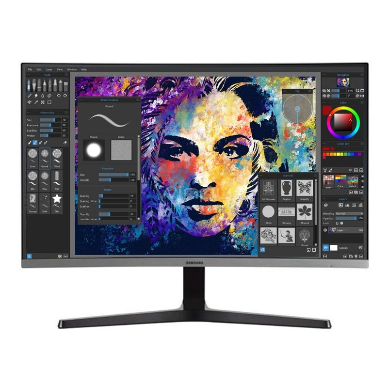 Ripley - MONITOR SAMSUNG CURVO 32 PULGADAS 75HZ