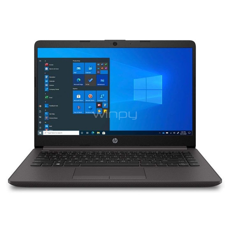 Notebook HP 245 G8 de 14“ (Ryzen 3 3300U, 4GB RAM, 256GB SSD, Win10 Pro)