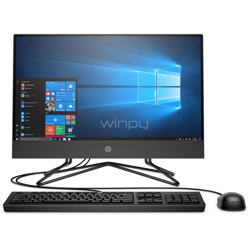 All in One HP 205 G4 de 23,8“ (Ryzen™ 5 3500U, 8GB RAM, 512GB SSD, Win10 Pro)