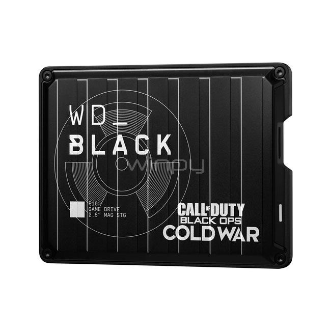 Disco portátil Western Digital WD_BLACK P10 Game Drive de 2TB Call Of Duty Edition (USB 3.2, PS4, Xbox One, PC y Mac)