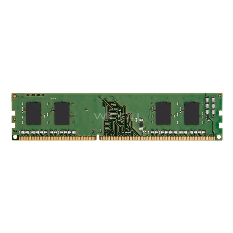 Memoria RAM Kingston de 8GB (DDR3, DIMM, 1600MHz, CL11, 1.5V)