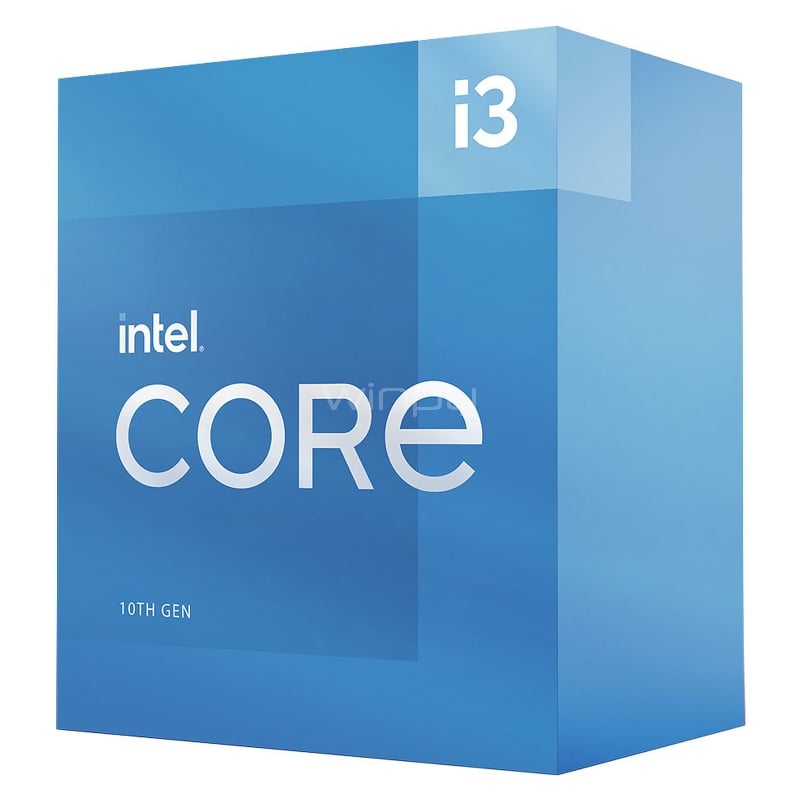 Procesador Intel Core i3-10105 Comet Lake (LGA1200, 4 Cores, 8 Hilos, Gráficos UHD 630)