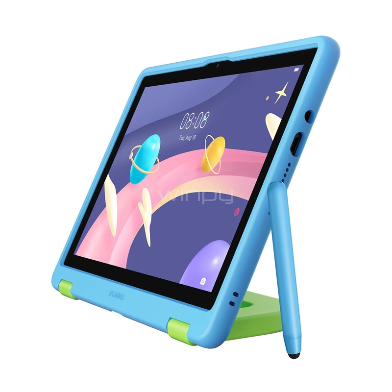 Tablet Huawei MatePad T10 Kids de 9.7“ (Kirin 710A, 2GB RAM, 32GB Internos, Funda Niños)
