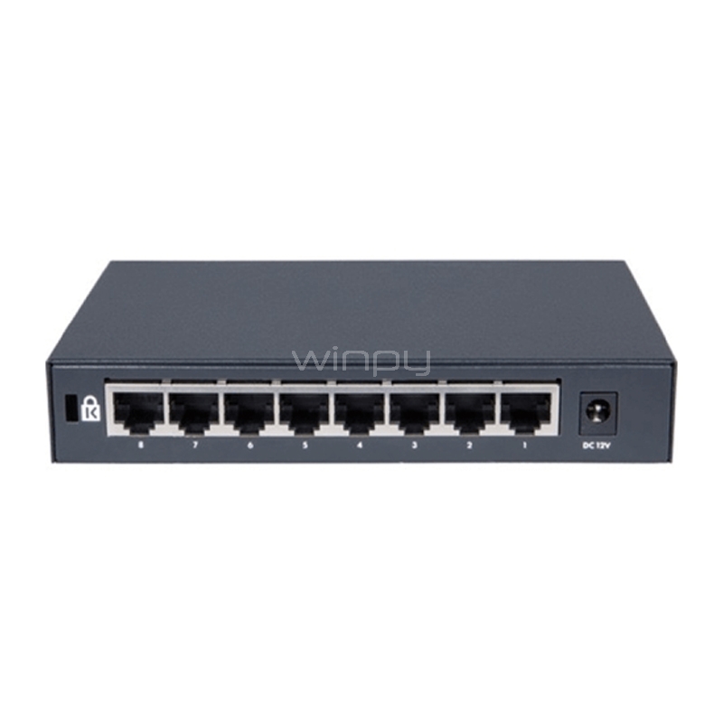 Switch HPE OfficeConnect 1420 8G de 8 Puertos (Auto-MDIX, 16 Gbps)