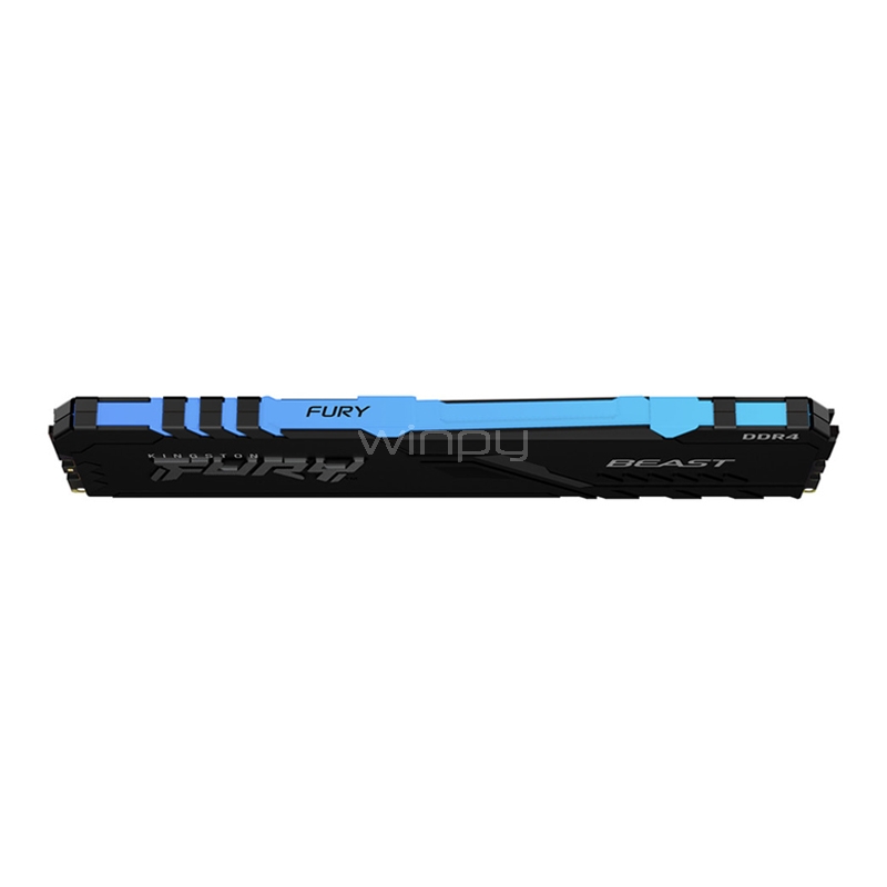 Memoria RAM Kingston Fury Beast RGB de 16GB (DDR4, 3733MHz, CL19, DIMM)