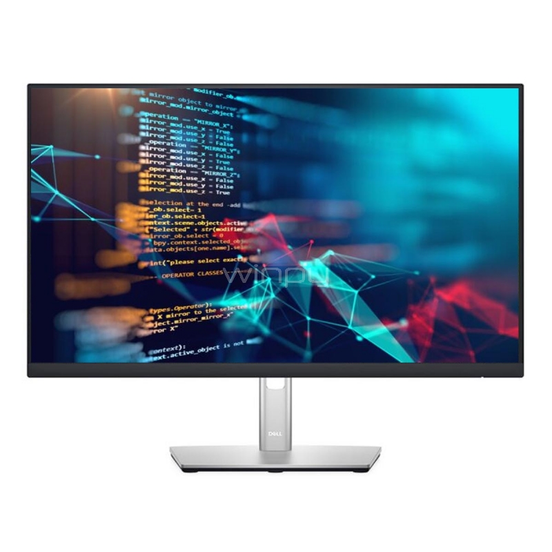 Monitor Dell P2422H de 23.8“ (IPS, Full HD, DP+HDMI+VGA, Pivot, Vesa)