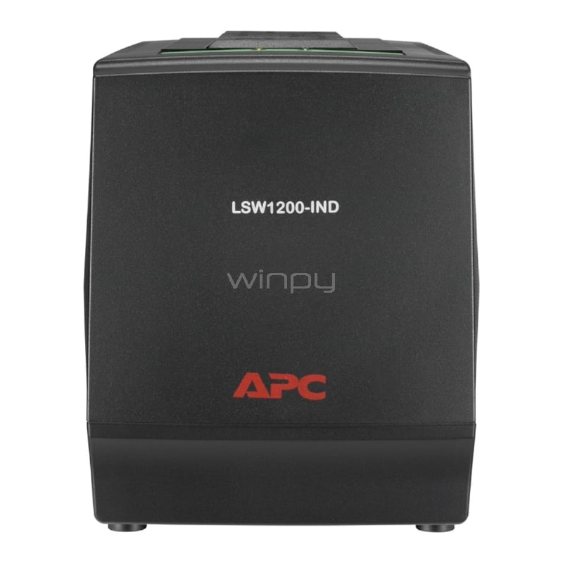 Regulador de Voltaje Automático APC Line-R de 1200VA (230V, 3 Salidas)