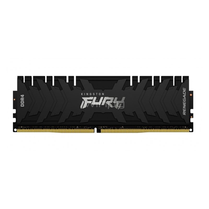 Memoria RAM Kingston Fury Renegade de 8GB (DDR4, 3600MHz, CL16, DIMM)