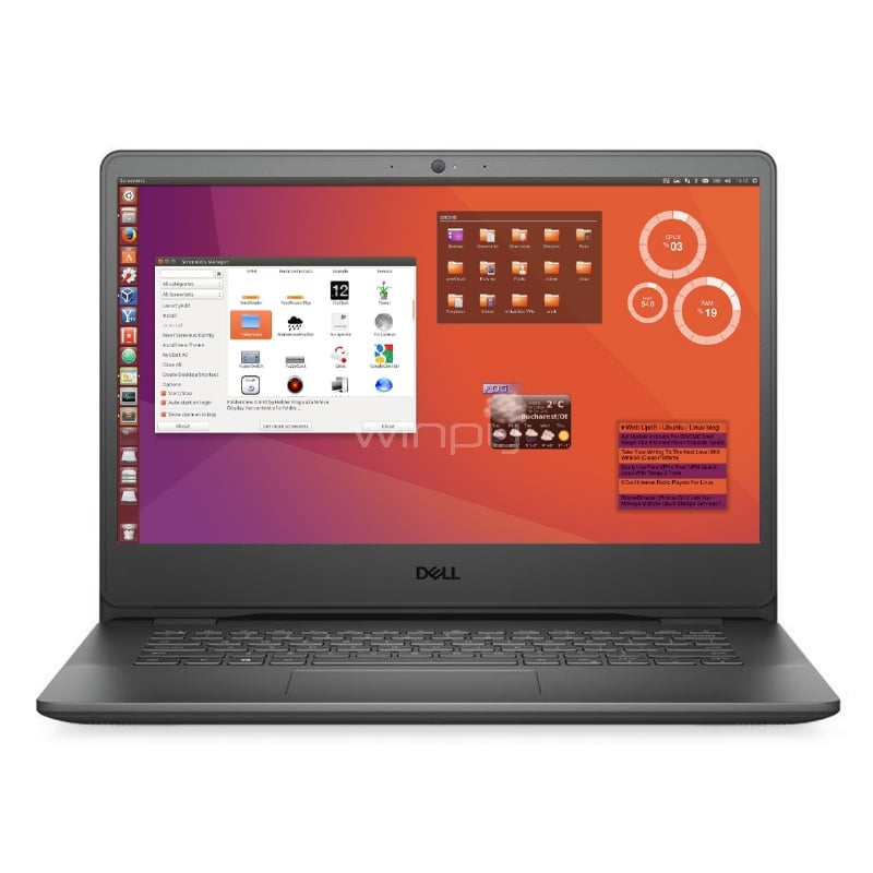 Notebook Dell Vostro 3400 de 14“ (i5-1135G7, 8GB RAM, 256GB SSD, Ubuntu)