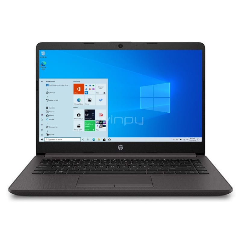 Notebook HP 245 G8 de 14“ (AMD 3020e, 4GB RAM, 500GB HDD, Win10)