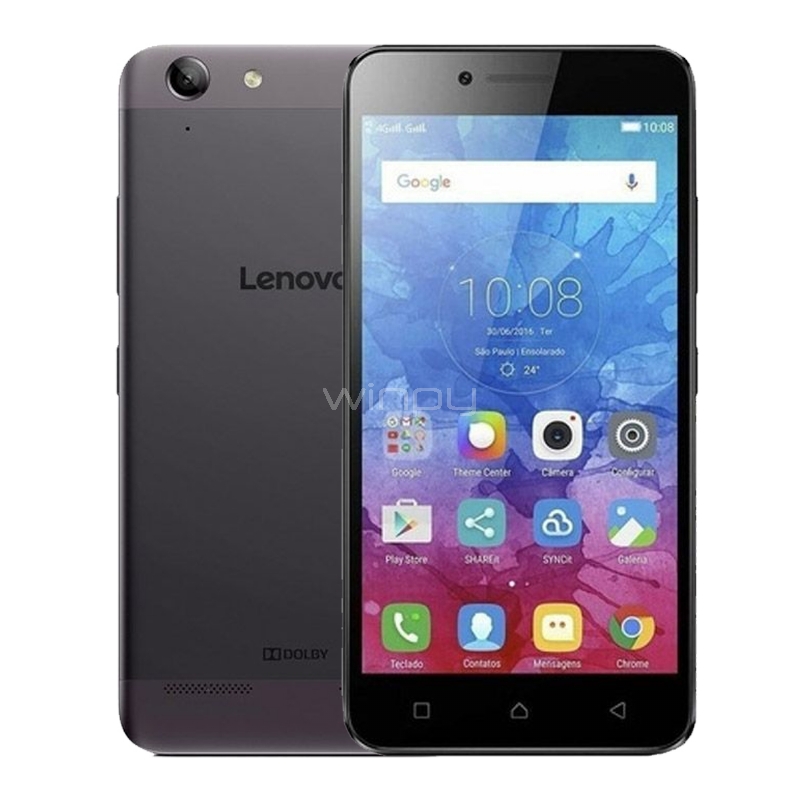 Celular Lenovo Vibe K5 de 5“ (OctaCore, 2GB RAM, 16 GB Internos, Dark Grey)