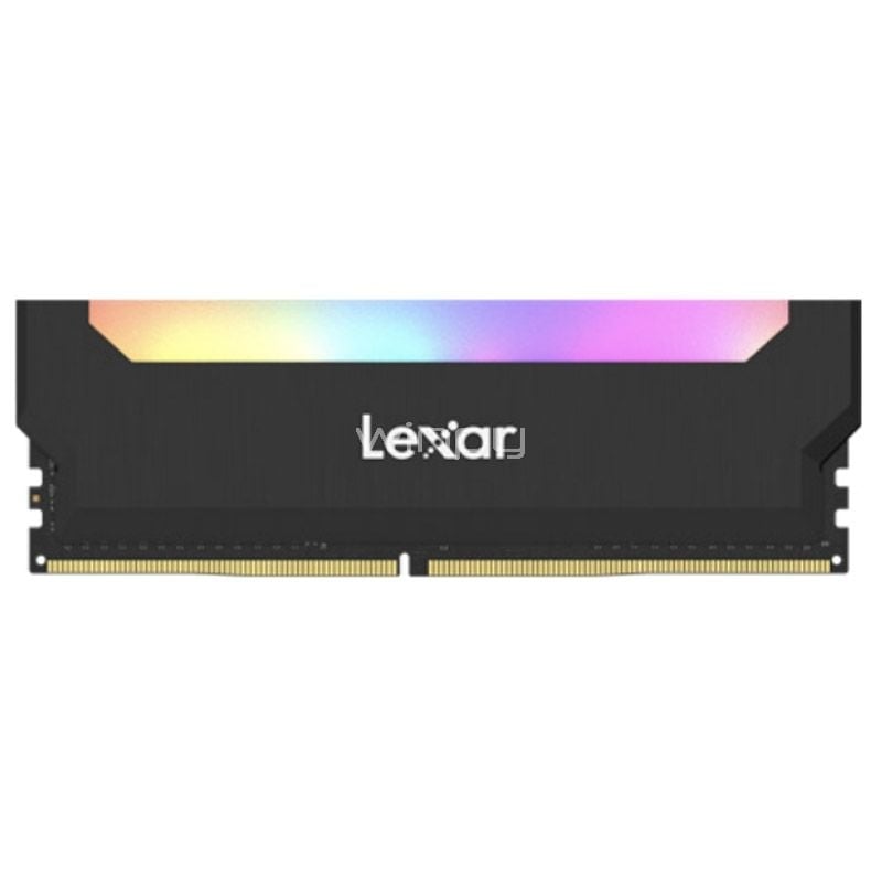 Memoria RAM LEXAR RGB de 8GB (DDR4, 3200MHz, CL18, DIMM)