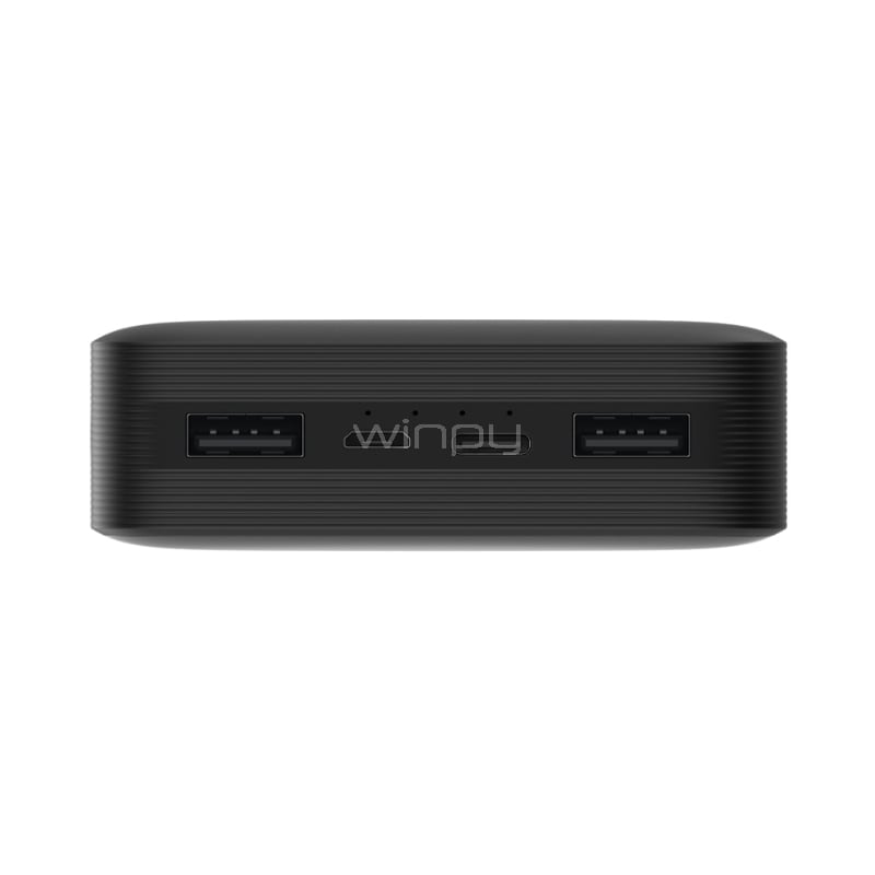 Batería Portátil Xiaomi Redmi de 20.000mAh (74Wh, 3.6A, Carga Rápida, Negro)