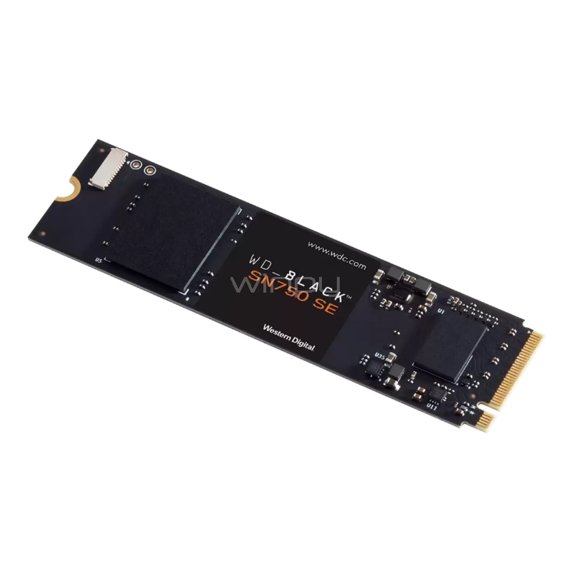 Unidad de estado sólido Western Digital BLACK SE de 500GB (NVMe M.2, PCIe Gen4, 2000MB/s)