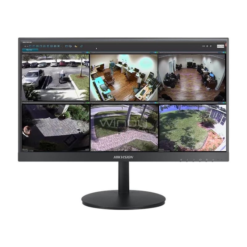 Monitor Hikvision de 21.5“ (LED, Full HD, 60Hz, HDMI+VGA, Vesa)