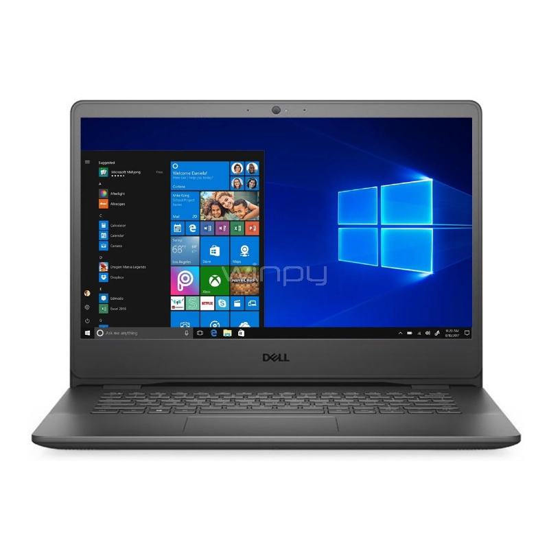 Notebook Dell Vostro 3401 de 14“ (i3-1005G1, 8GB RAM, 1TB HDD, Win10 Pro)