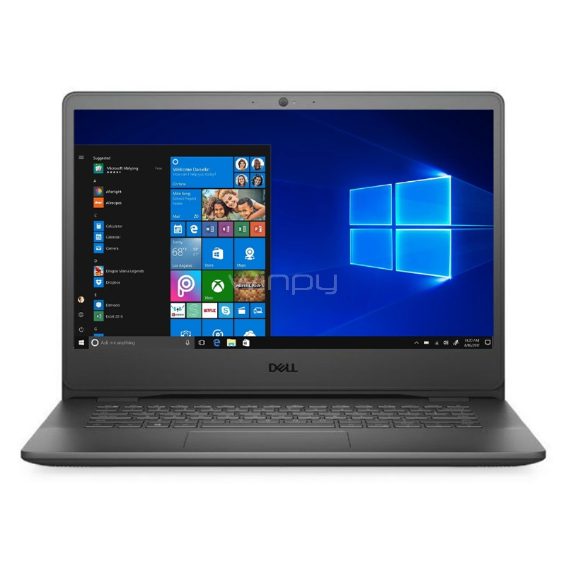 Notebook Dell  Vostro 3400 de 14“ (i5-1135G7, 8GB RAM, 256GB SSD, Win10 Pro)