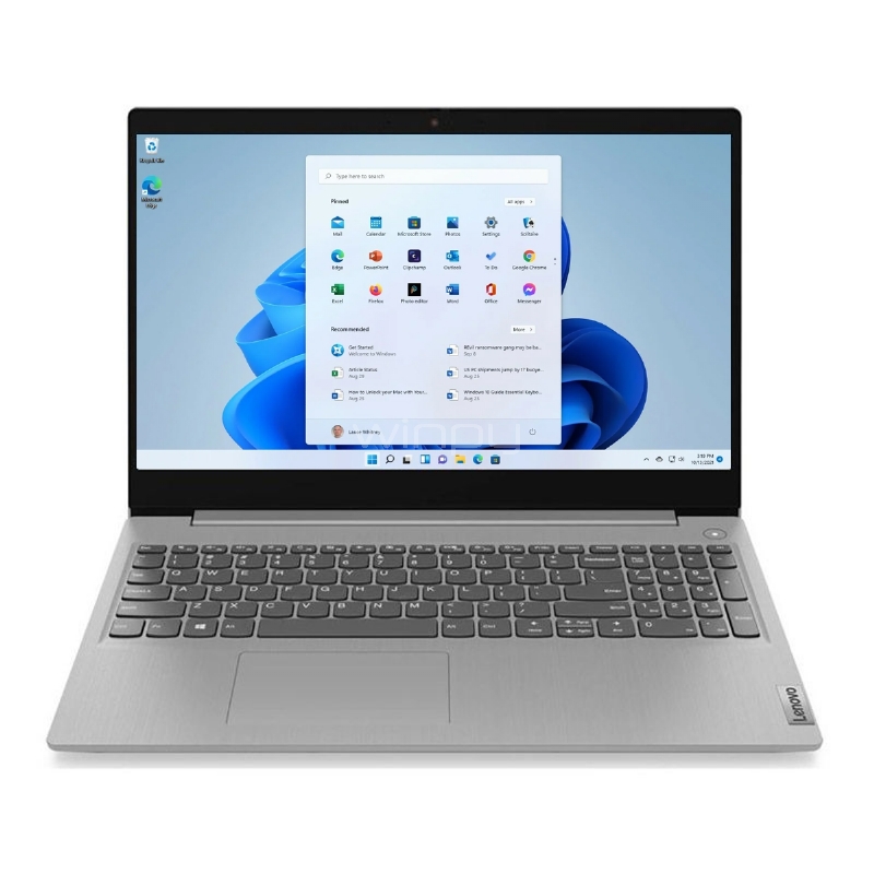 Notebook Lenovo IdeaPad 3 14IML05-81WA de 14“ (i3-10110U, 8GB RAM, 256GB SSD, Win11)