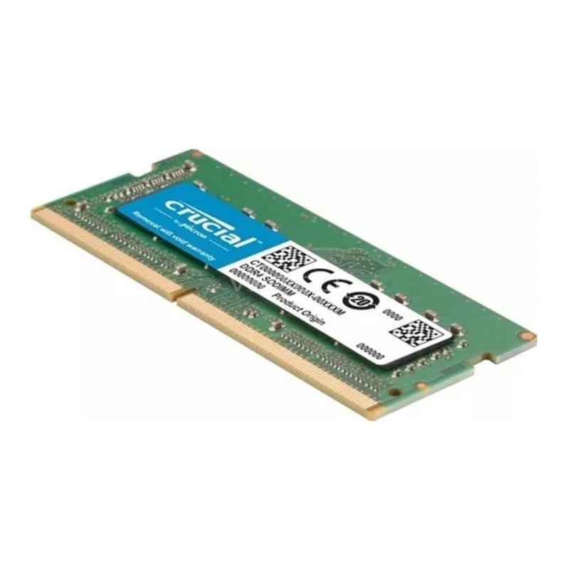Memoria RAM Crucial Basics de 16GB (DDR4, 2666MHz, SO-DIMM, CL19, 1.2V)