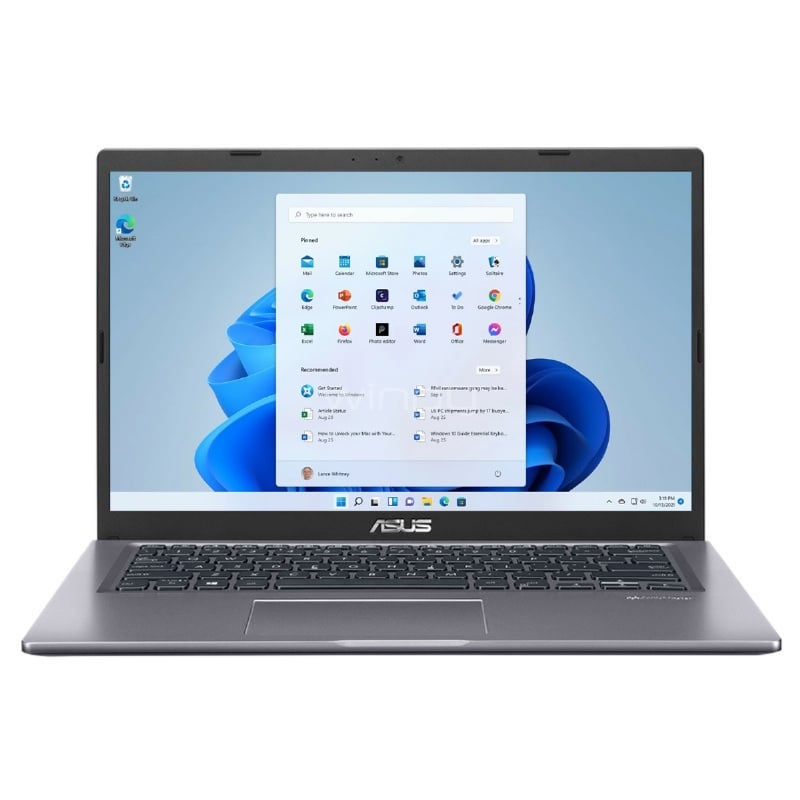 notebook asus vivobook x415 de 14“ (i5-1035g1, 8gb ram, 256gb ssd, win11)