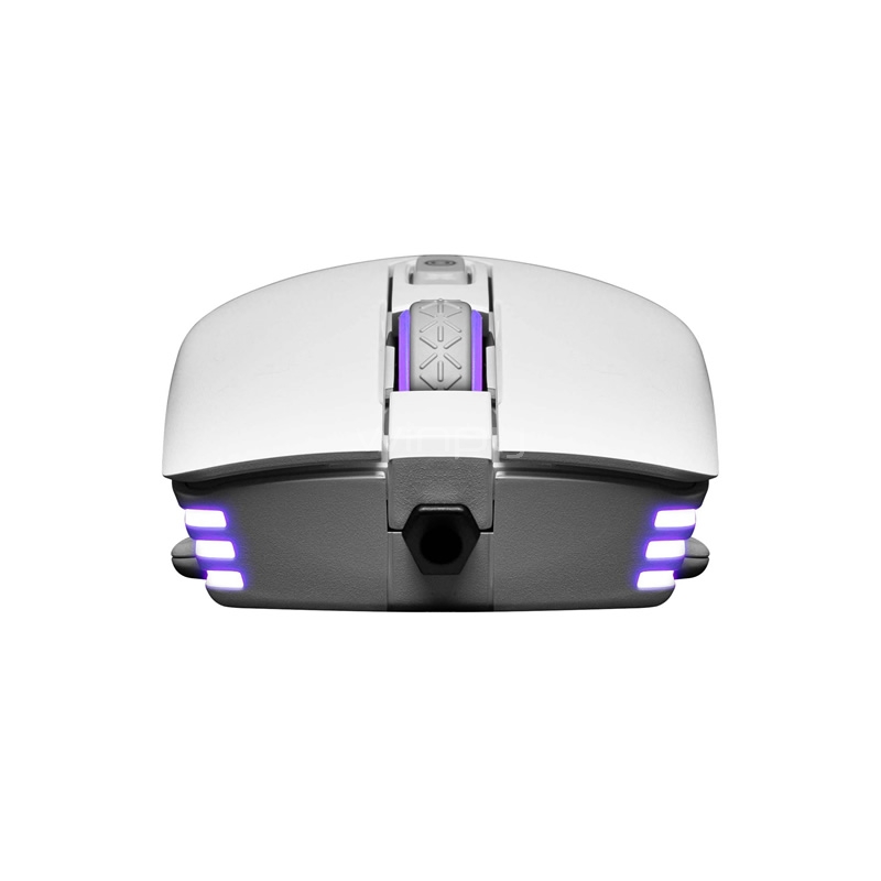 mouse gamer evga x12 rgb white edition (16.000dpi, 8 botones, rgb)