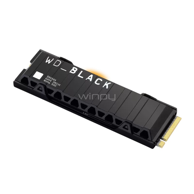 Unidad de Estado Sólido Western Digital Black SN850X de 2TB (NVMe, M.2 2280, PCIe Gen4)