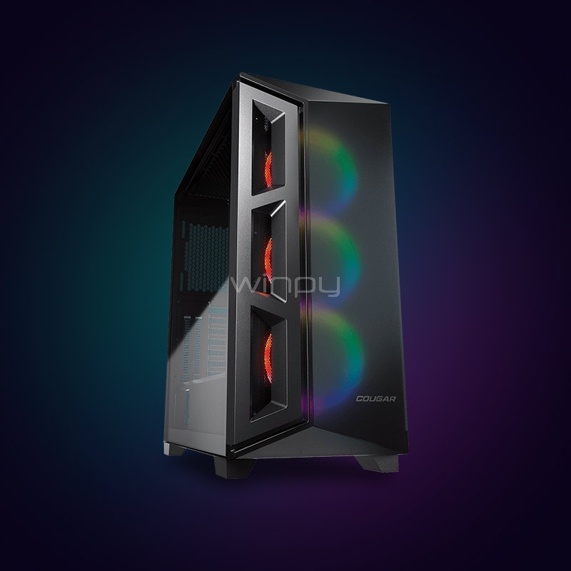 Computador Gamer Armor Box AMD (Ryzen 5 5500, RX 6700 XT, 16GB DDR4, 480GB NVMe, FreeDOS)