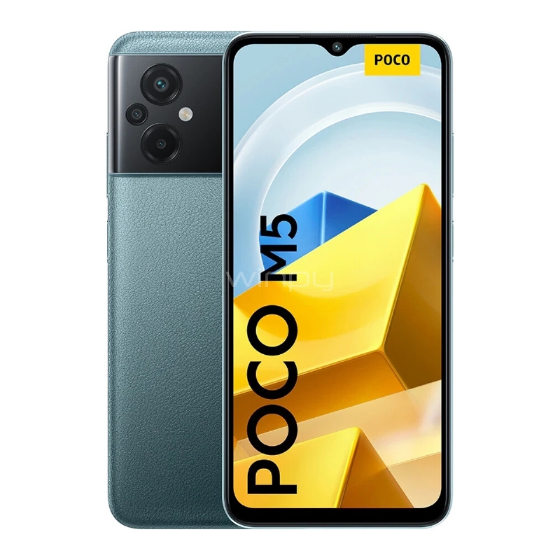Celular Xiaomi POCO M5 de 6.58“ (OctaCore, 6GB RAM, 128GB Internos, Blue)