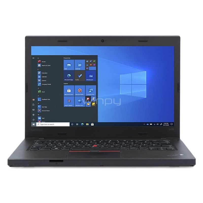 notebook lenovo thinkpad l470 (i5-7200u, 8gb ram, 512gb ssd, win10 pro)