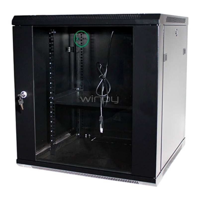 Rack de Muro Exelink 4U (60 x 45cm, Negro)