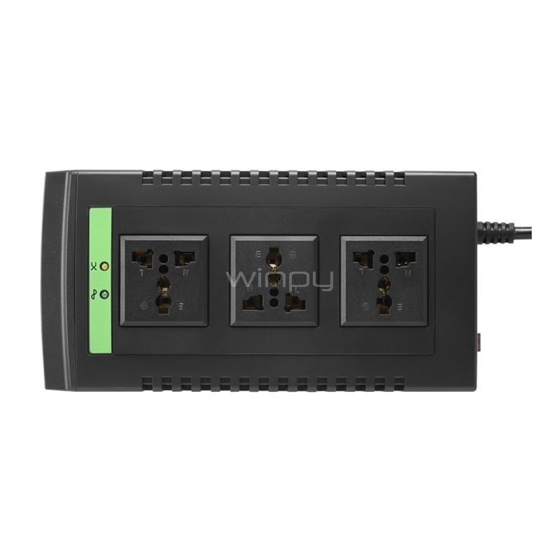 Regulador Automático APC de Tensión Line-R (2 kVA, 3 enchufes, 230V)