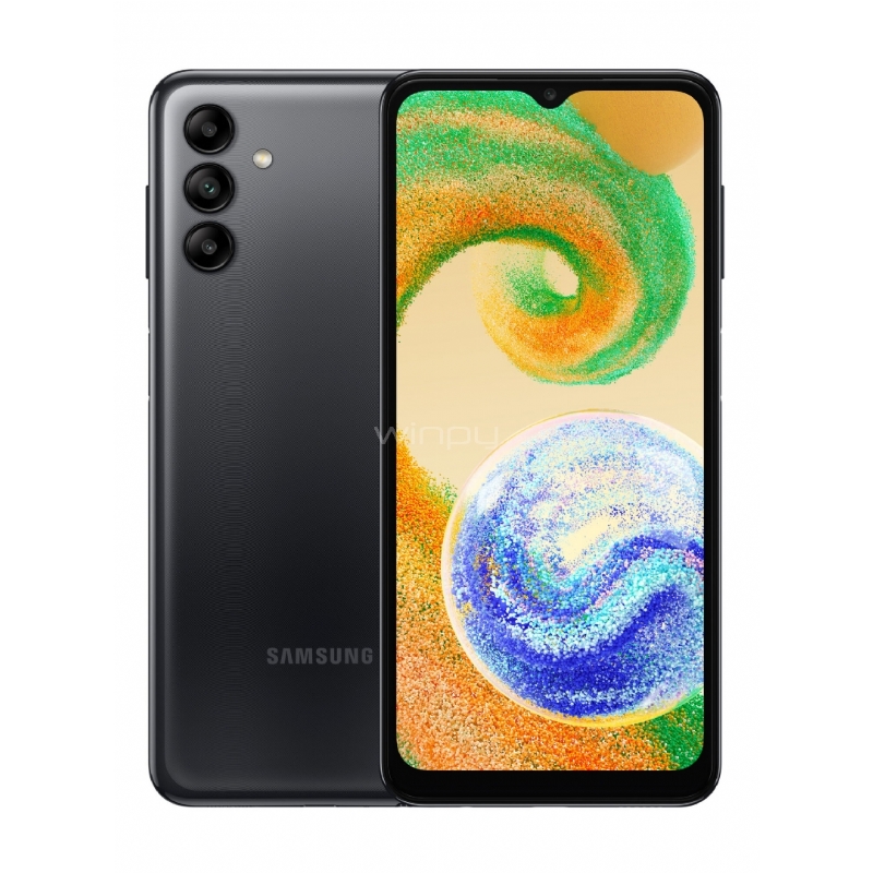 Celular Samsung Galaxy A04s de 6.5“ (OctaCore, 4GB RAM, 128GB ROM, Negro)