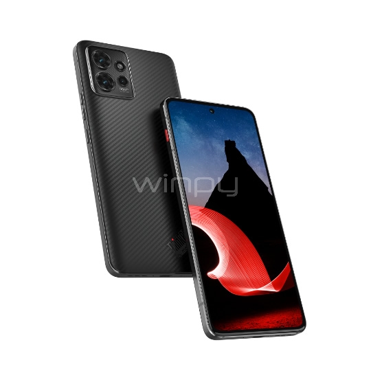 Celular ThinkPhone by Motorola de 6.6“ (SnapDragon 8+, 8GB RAM, 256GB Internos, TurboPower 68W, Negro)