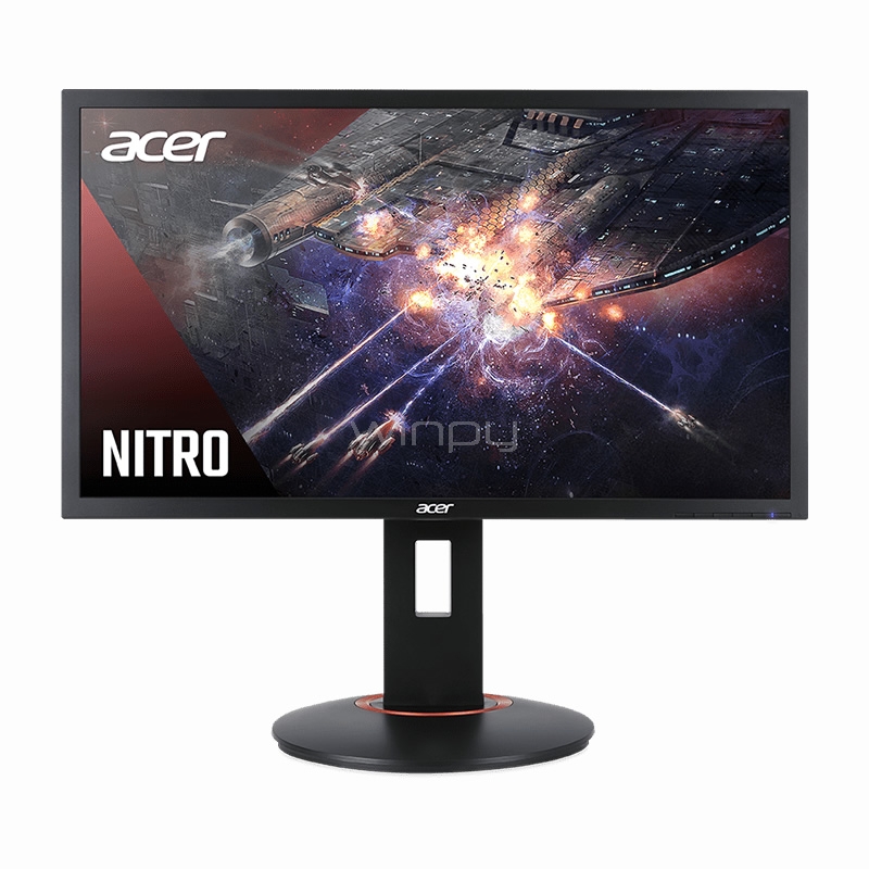 Monitor Gamer ACER Nitro XF270HU de 27“ (TN, QWHD, 144Hz, 1ms, DPort+HDMI, ERGO)