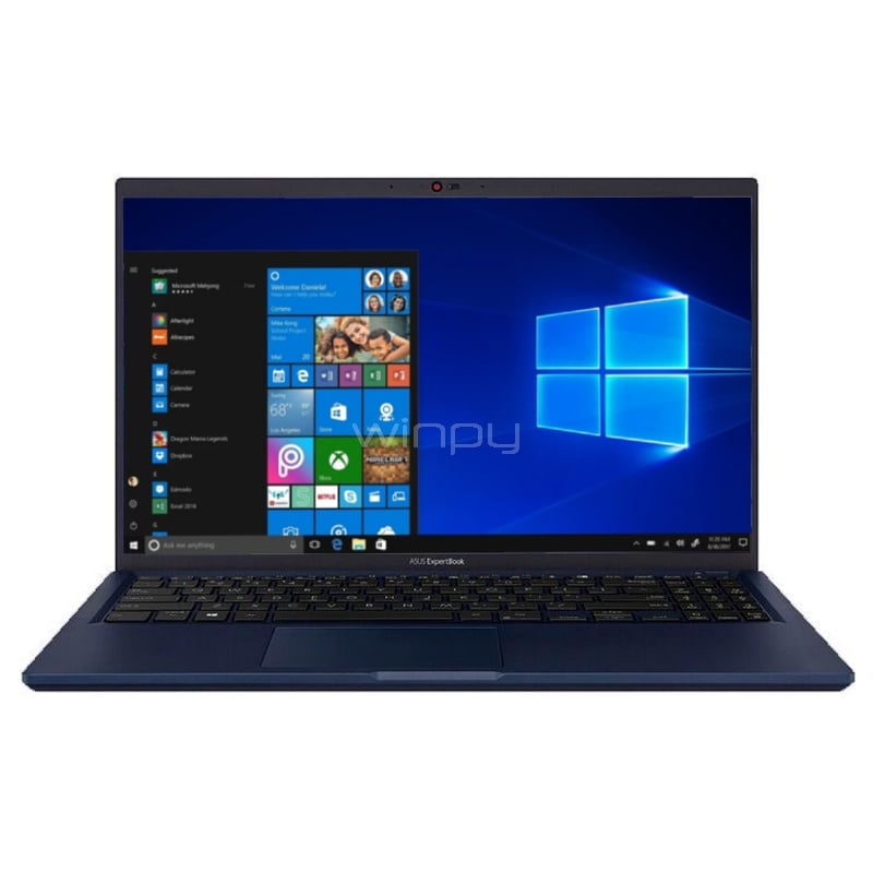 Notebook ASUS ExpertBook B1500CEPE-EJ1298R de 15.6“ (i7-1165G7, GeForce MX330, 16GB RAM, 512GB SSD, Win10 Pro)