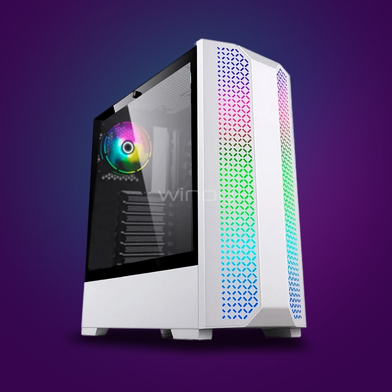 computador gamer armor one white (ryzen 5 5600g, 16gb ddr4, 500gb nvme, freedos)